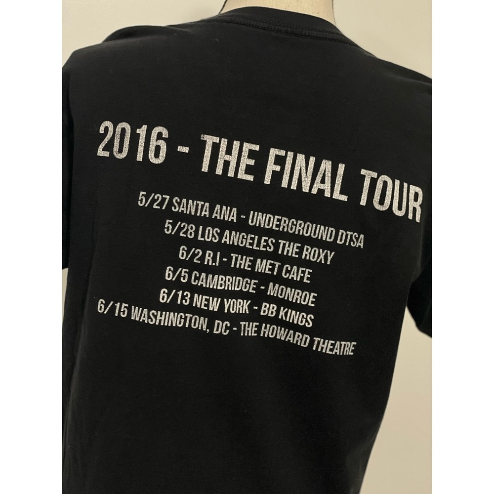 Men's Alstyle Joe Budden 2016 Tour Graphic T-Shirt Black Size M - Picture 4 of 6